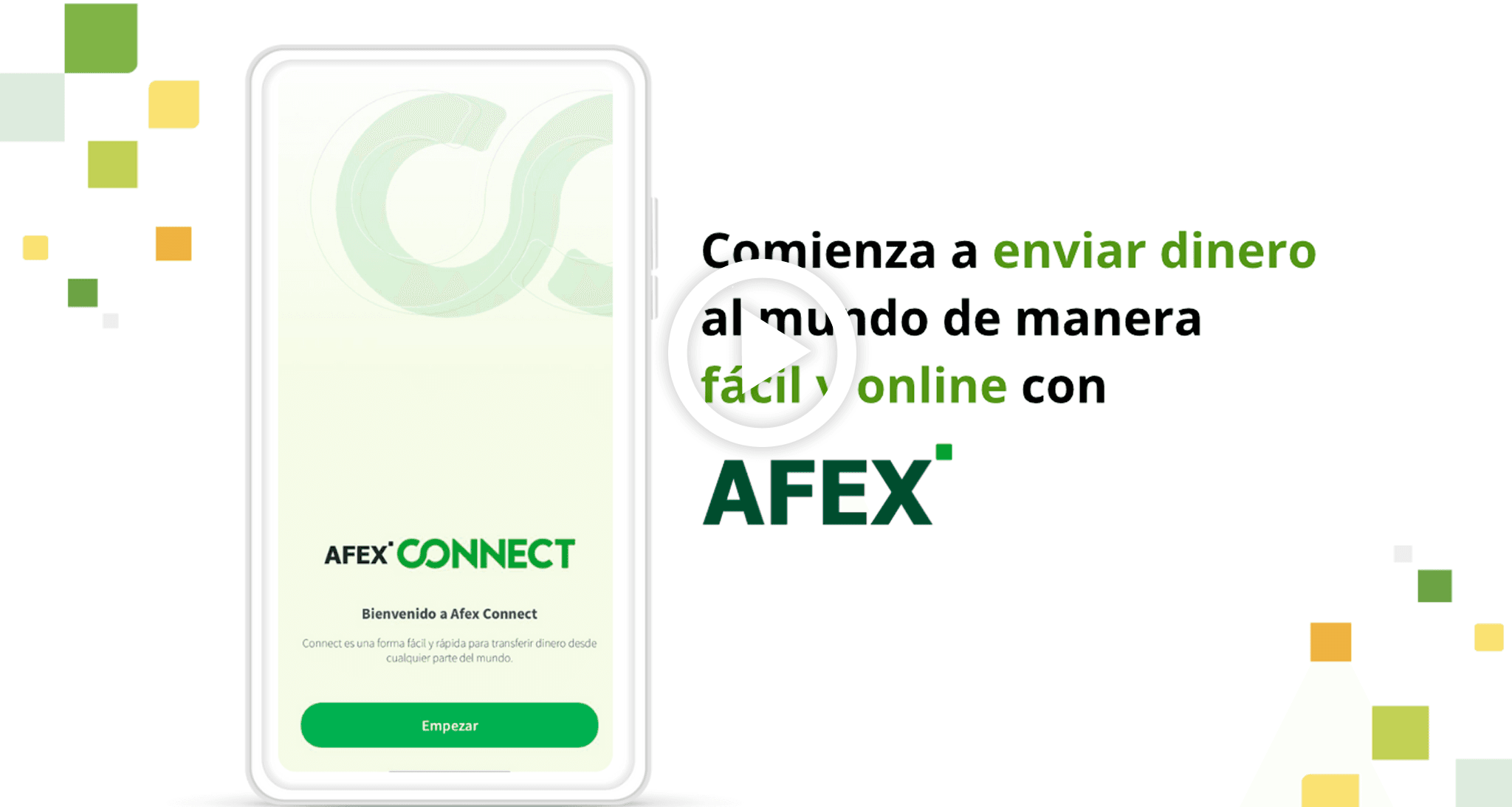 Portada de video tutorial de cómo registrarse Afex Connect